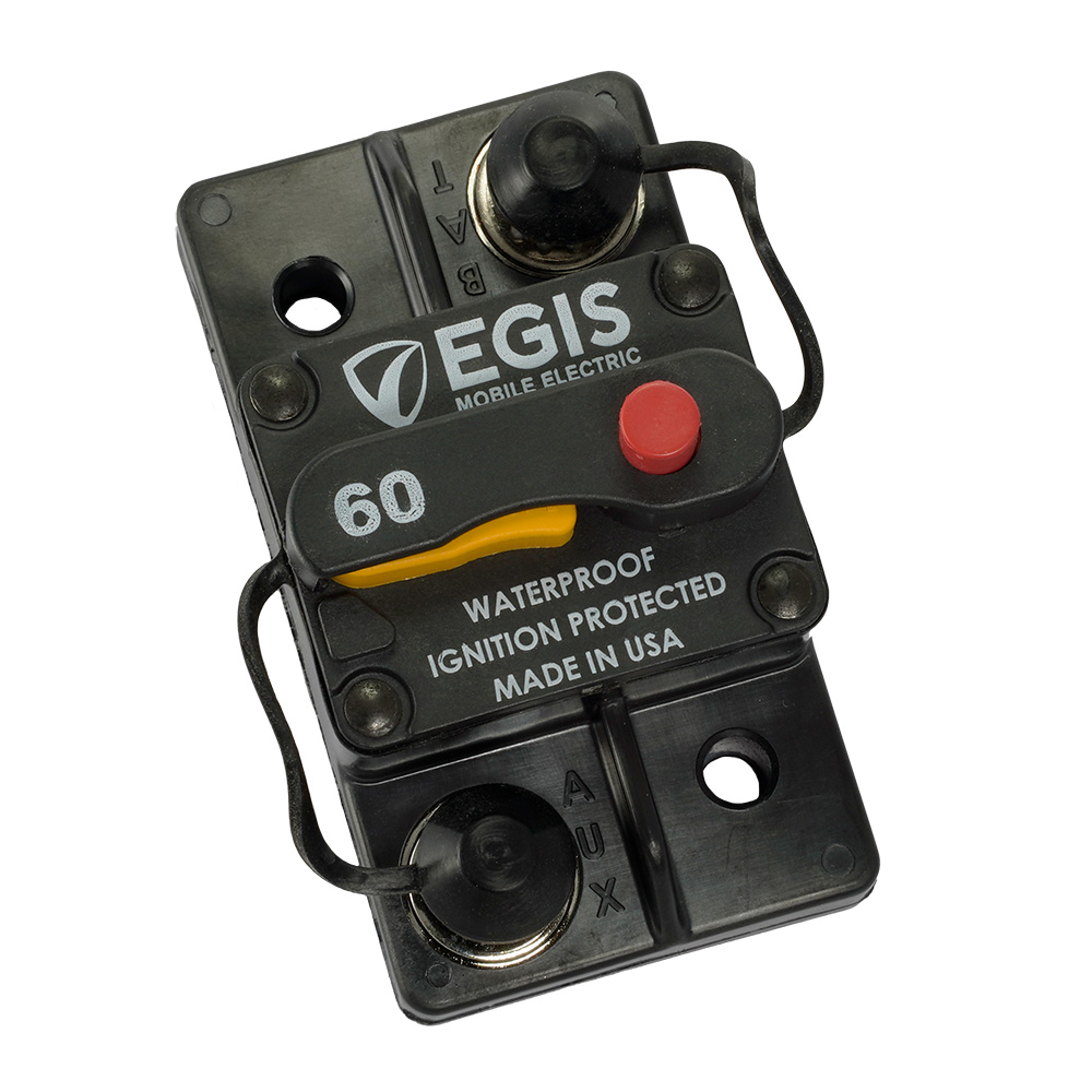 Egis Mobile Electric 285 Series 60A Surface Mount Circuit Breaker | by West Marine
