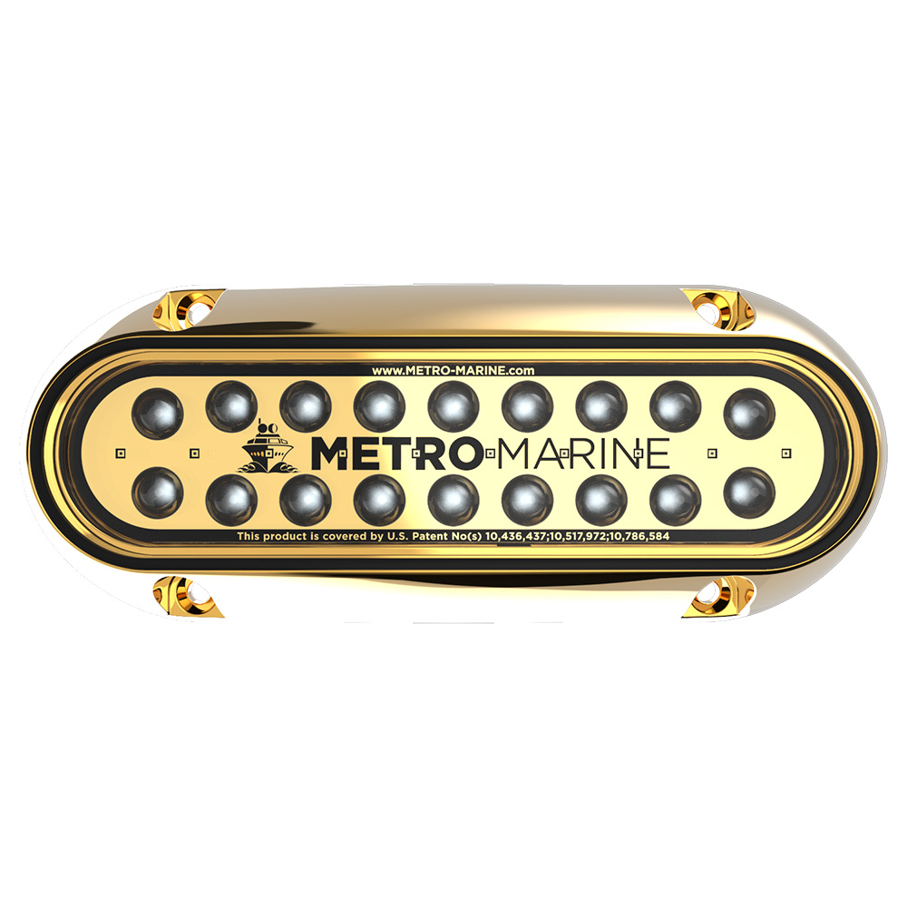 F-BME1-H-B3-45 High-Output Elongated Underwater Light with Intelligent Monochromatic LEDs - 45 deg Beam - Blue