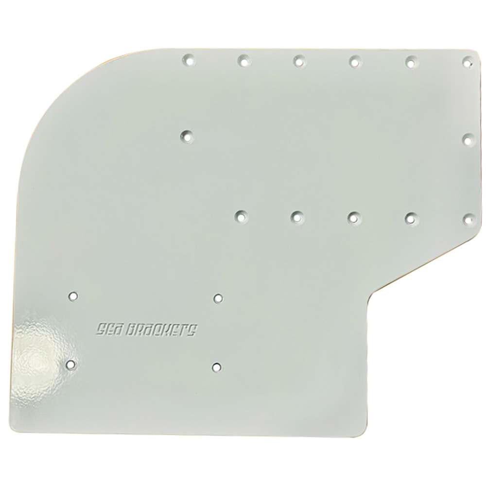 SEA2308 Large Offset Trolling Motor Plate for Garmins Kraken