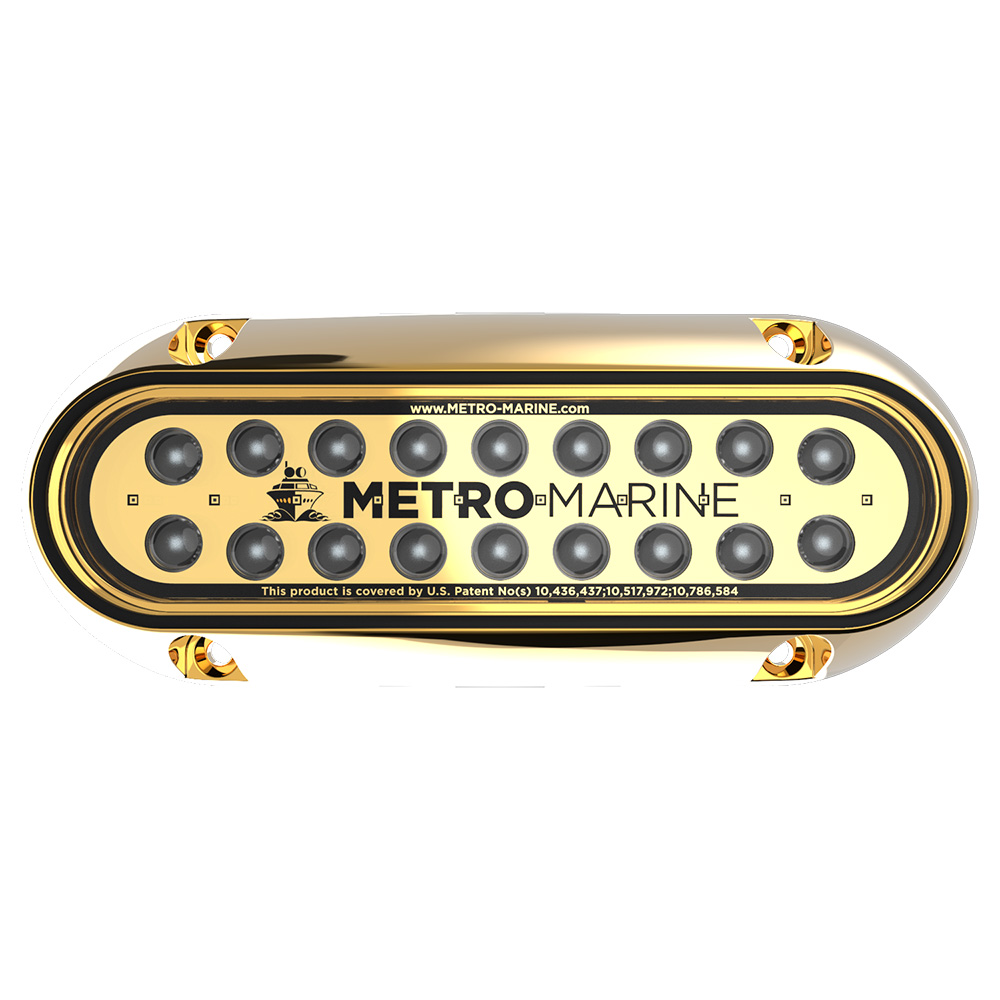F-BME1-H-B3-90 High-Output Elongated Underwater Light with Intelligent Monochromatic LEDs - 90 deg Beam - Blue