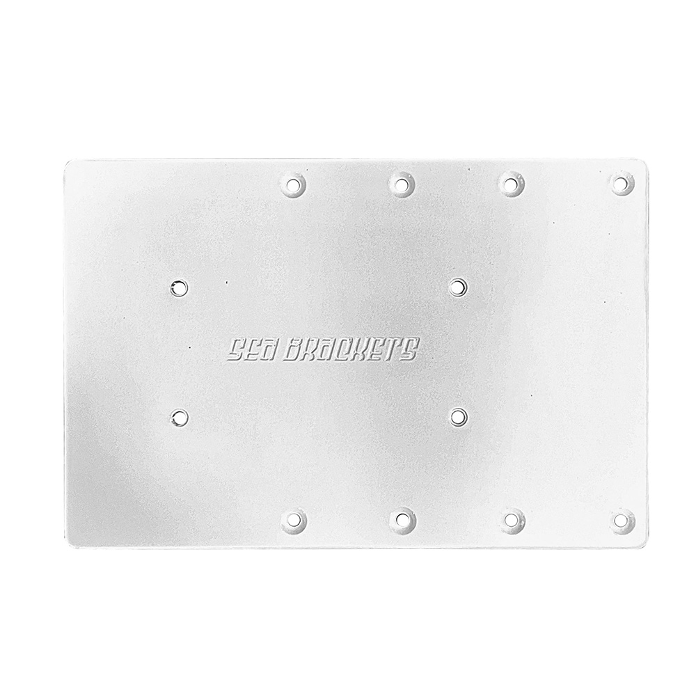 SEA2313 12 in. Straight Trolling Motor Plate for Garmin Force Kraken