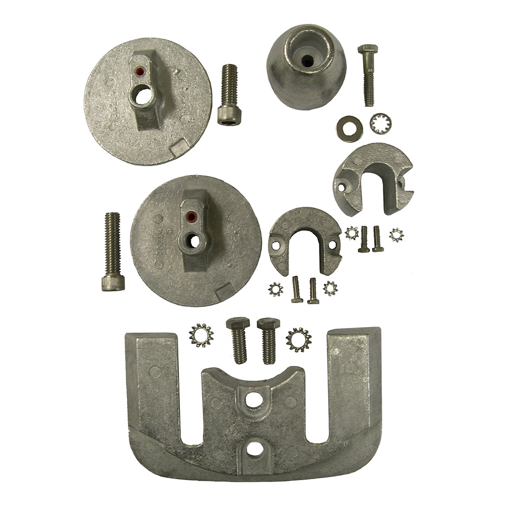 10165A Mercruiser Bravo 3 Complete Anode Kit - Aluminum
