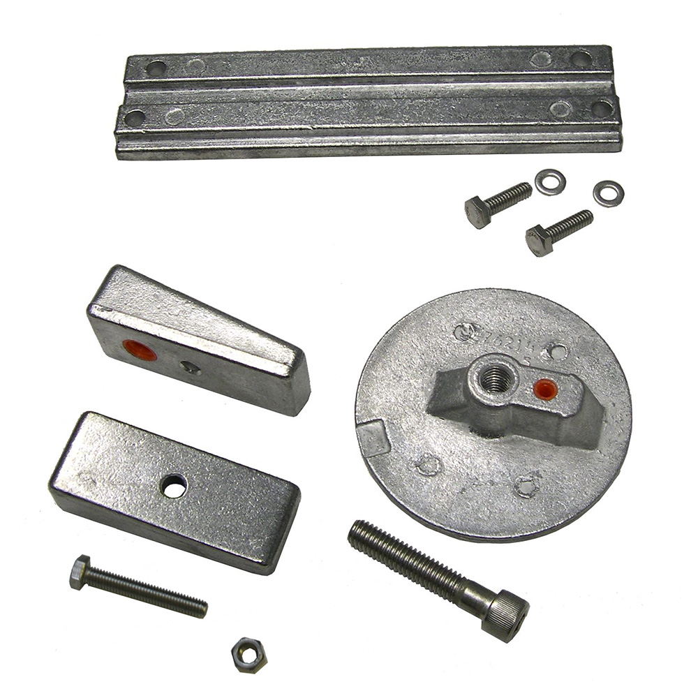 10202A Mercury Verado 4 & Optimax Complete Anode Kit - Aluminum