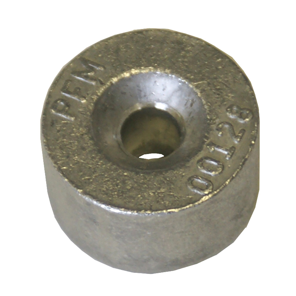 00128A Aluminum Button Anode
