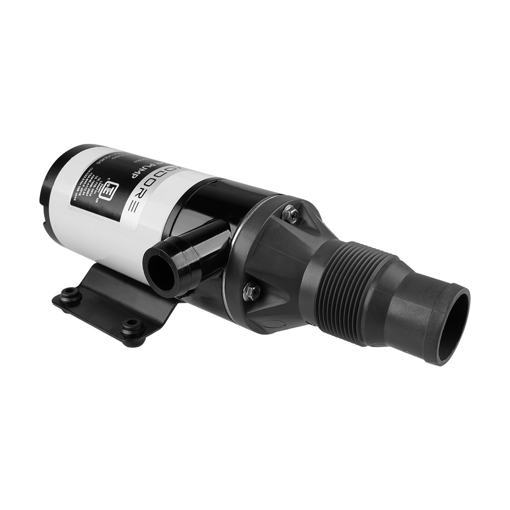 COMMODORE 12 GPM / 12V Macerator Pump – Quad-Blade Chopper, Self-Priming, 1-1/2" Inlet | by West Marine