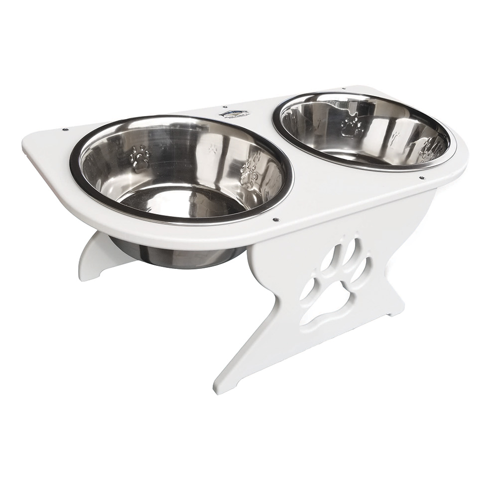 DT-M 8 in. Medium Starboard Dog Dish with Bowls - Tall