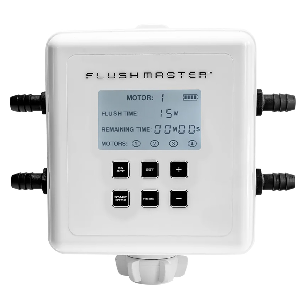 Seamule Flushmaster Automated Outboard Engine Flushing System, 4-Outlet with 5' Hose Kit | by West Marine