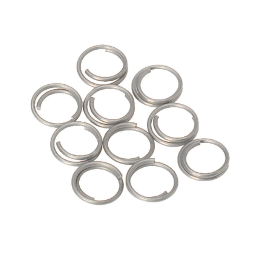 60190 10 mm Stainless Steel Split Rings - Pack of 10
