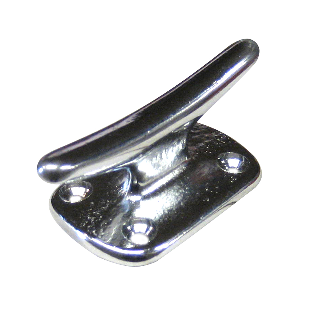 S-0976C 2 in. Chrome Plated Brass Fender Cleat