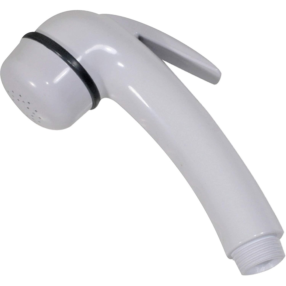 Scandvik Euro Straight Sprayer Handle, White | by West Marine