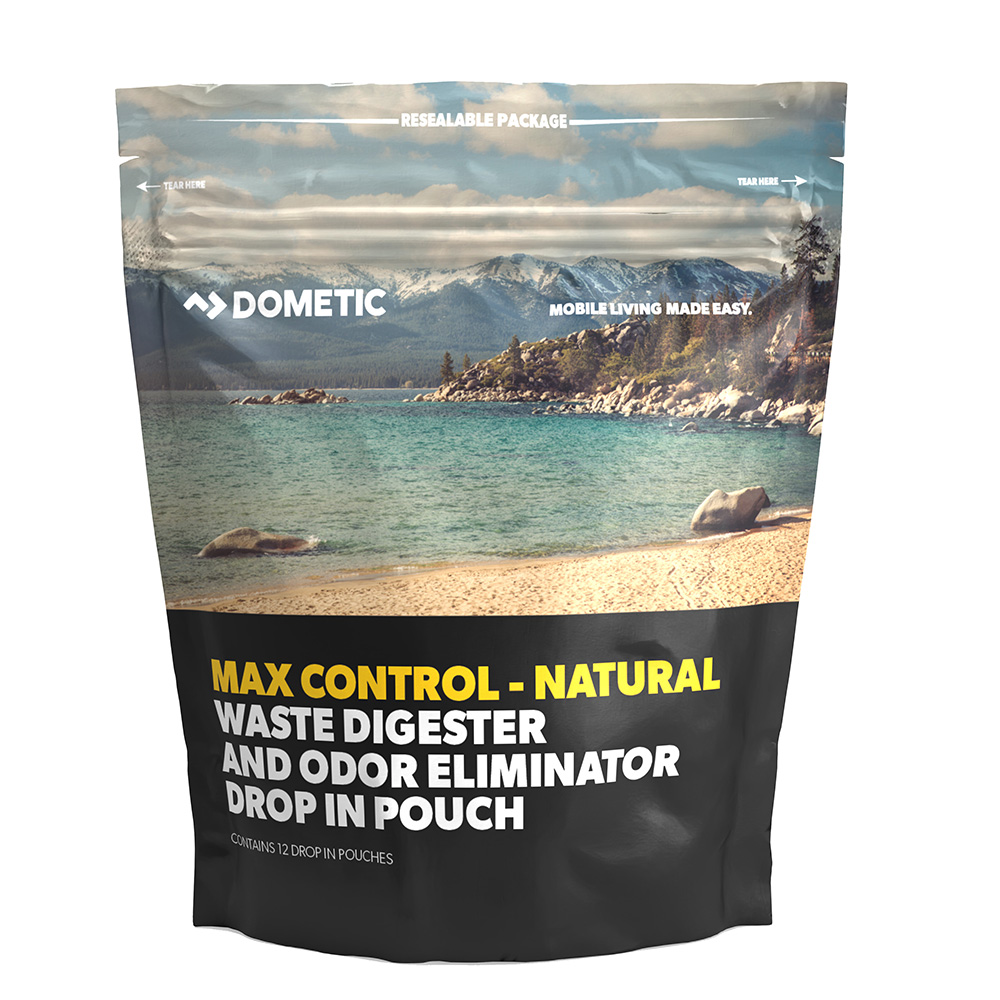 9620000730 Max Control Waste Digester & Odor Eliminator Drop-In Pouch - Pack of 12