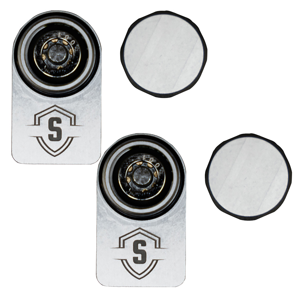SO-EL-D-UN-SV Universal Dual Elite Lock, Silver
