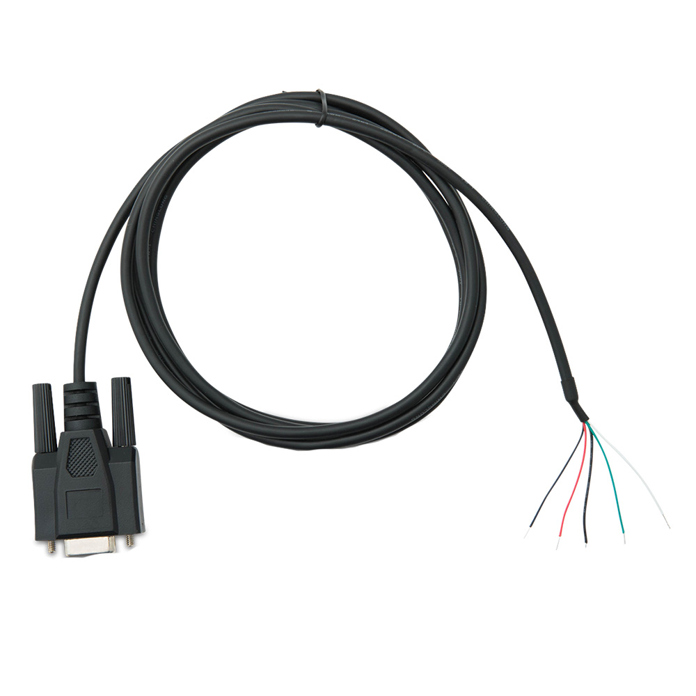 DB9-F 9-Pin, D-Type Molded Cable Assembly - Female
