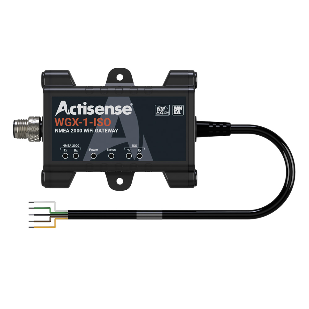 WGX-1-ISO NMEA 0183 to NMEA2000 Gateway with Wi-Fi PC Interface - ISO Connection