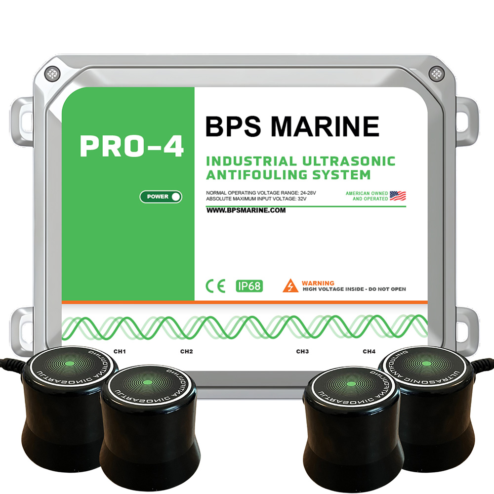 24V-PRO-4 4-Transducer Ultrasonic Antifouling System - 24VDC