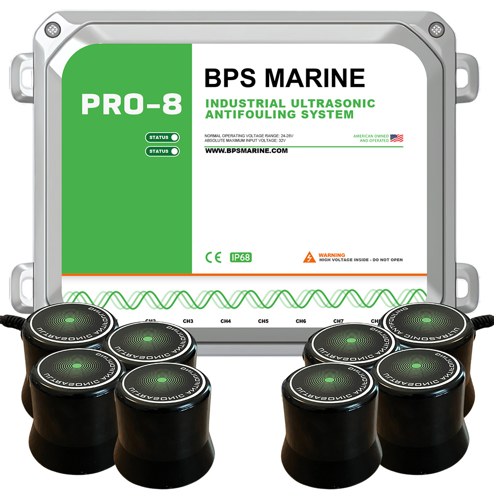 24V-PRO-8 8-Transducer Ultrasonic Antifouling System - 24VDC