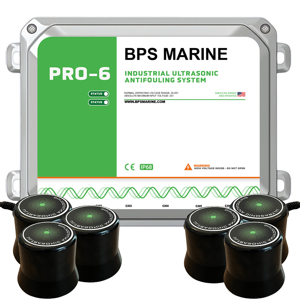 24V-PRO-6 6-Transducer Ultrasonic Antifouling System - 24VDC