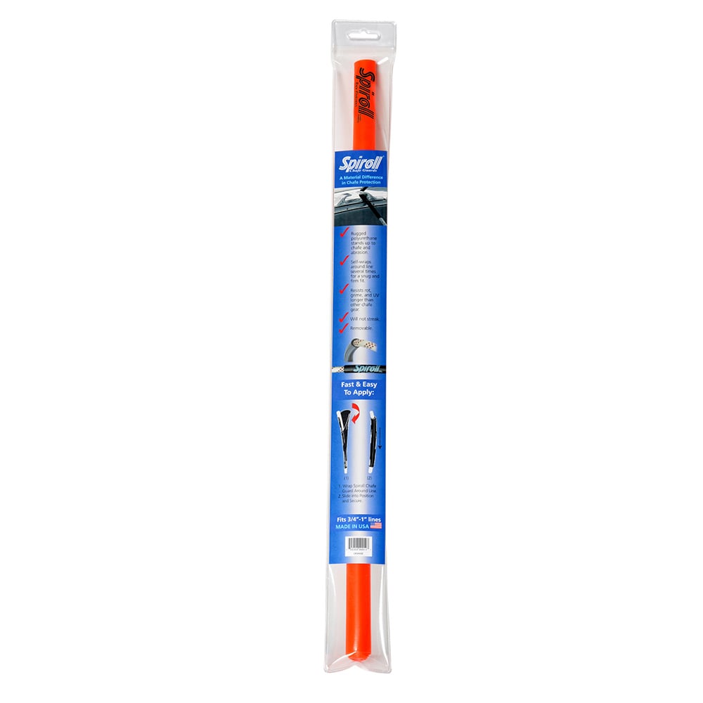 SPL-24-O-CG 0.75-1 in. Dia. Chafe Guard for Lines - Orange