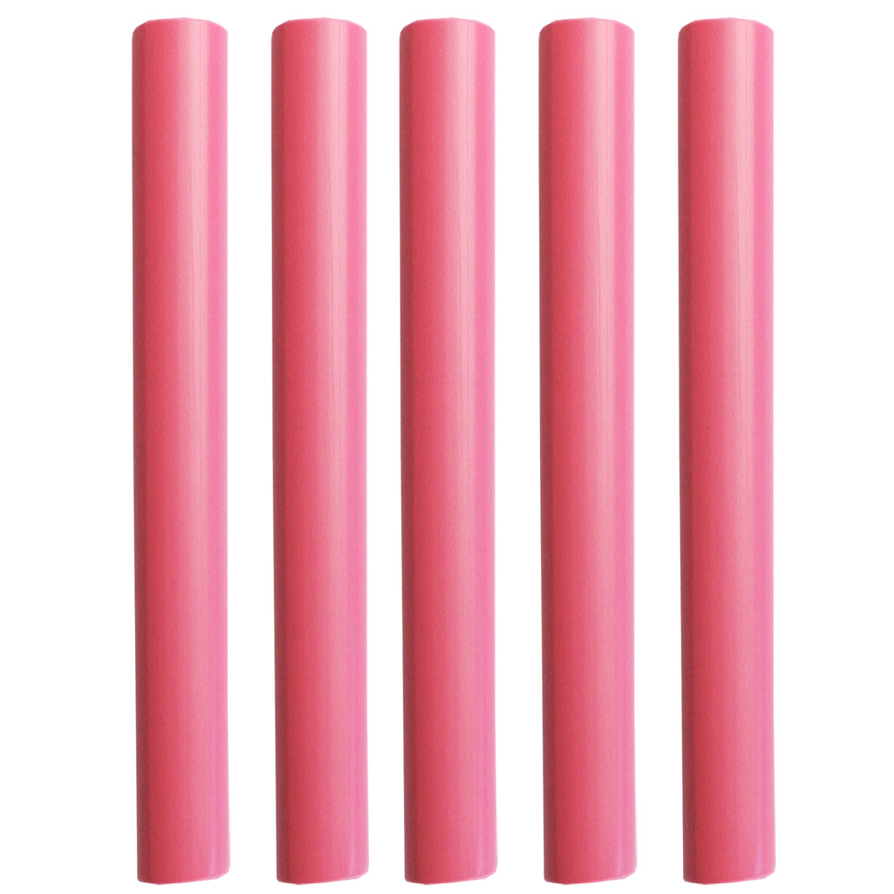 Heat Shrink Tube, Heavy Wall, 1/2 in I.D. Before Shrinking, Red, 12 in, 5 PK