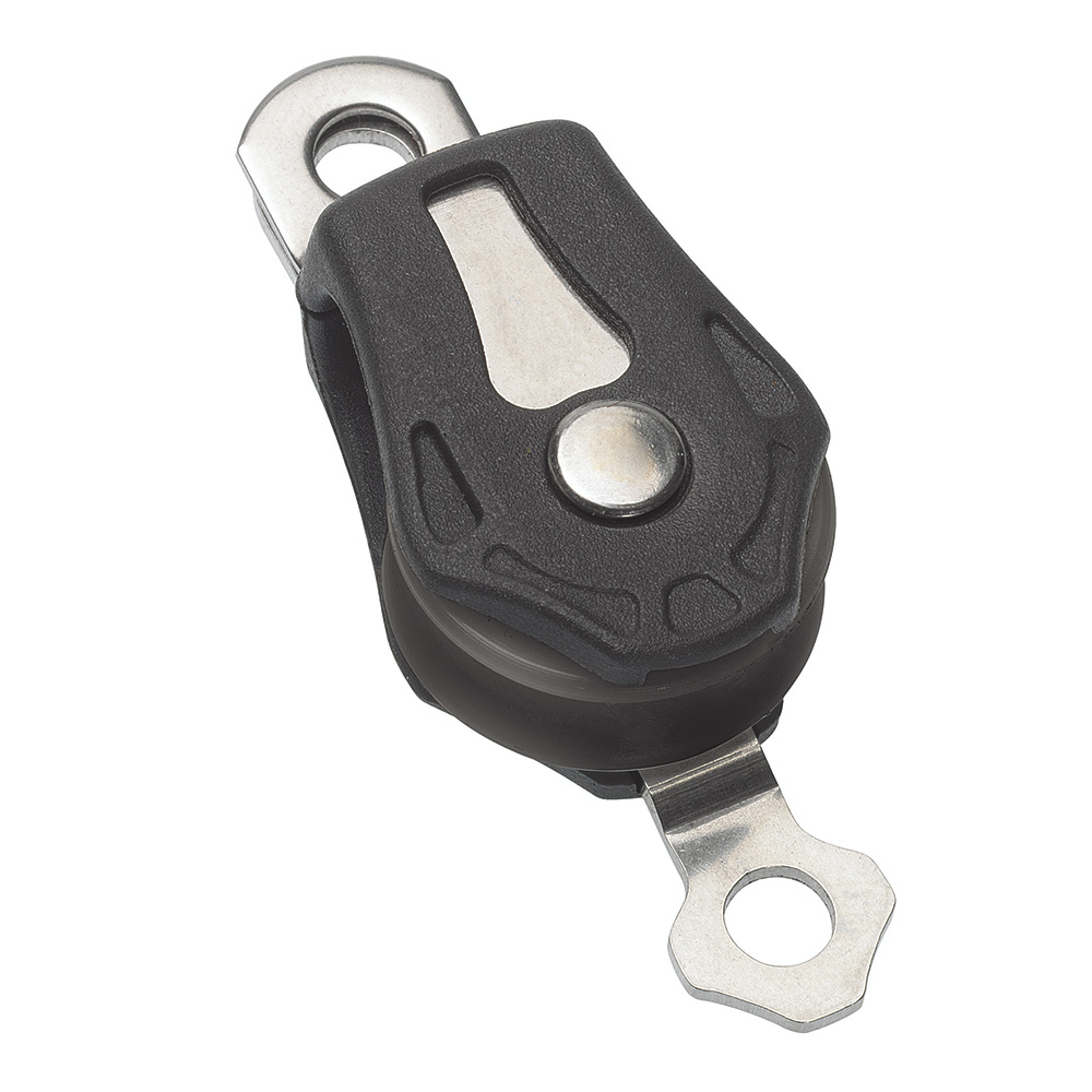 N00160 20 mm Plain Bearing Pulley Block with Cheek