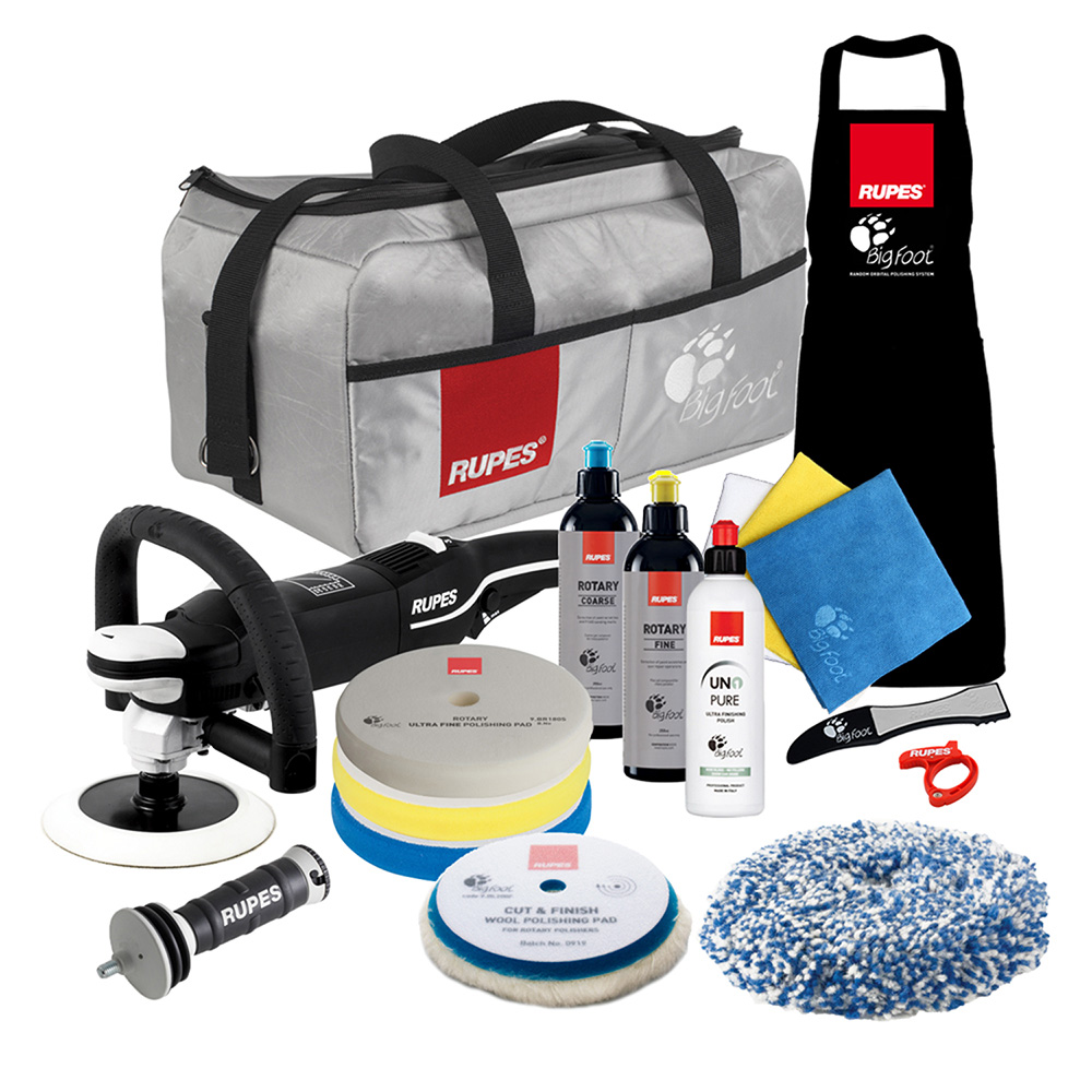 LH19E-US-CMP Rotary Polisher Bigfoot LH19E Complete Kit
