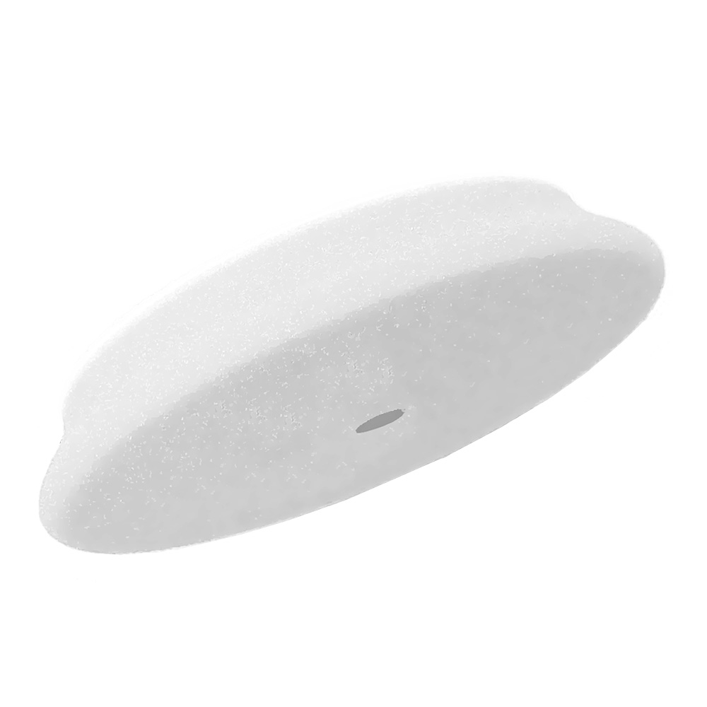 9.DA150S 130-150 mm D-A Ultra Fine Polishing Foam Pad - White