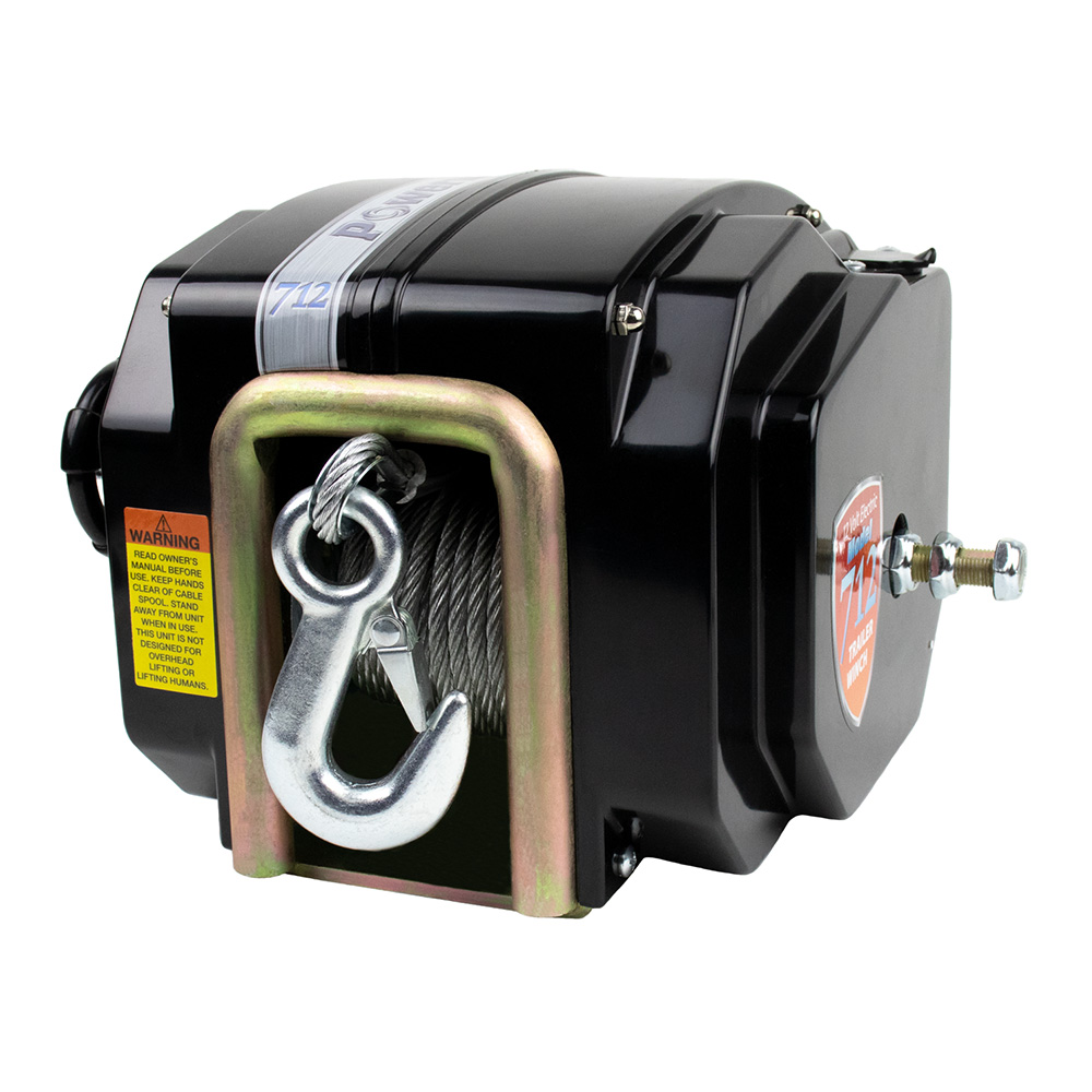 P77712-S 712A Trailer Winch with 20 ft. Strap