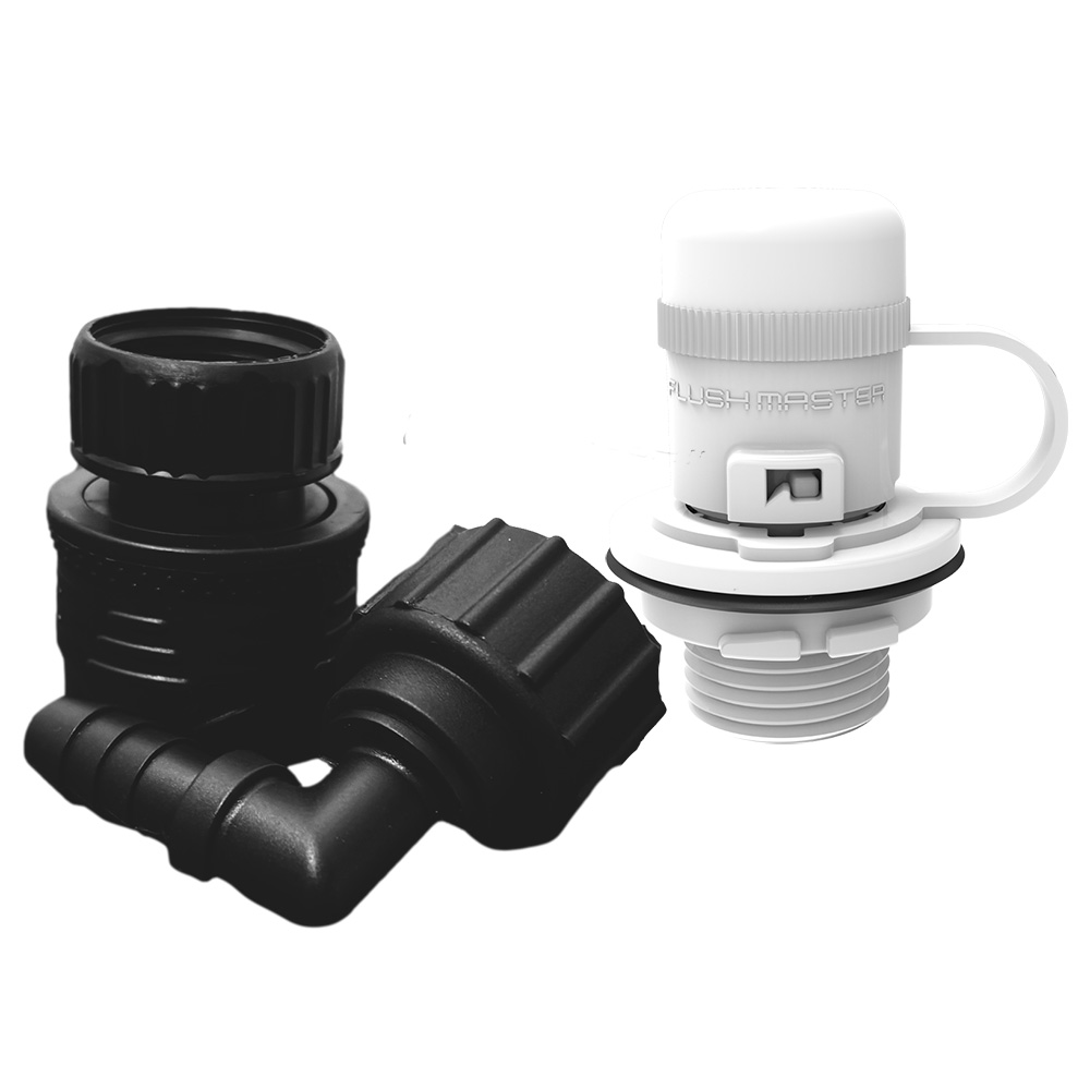 Seamule Flushmaster Flush Port Quick Connect f/Mercury - White | by West Marine