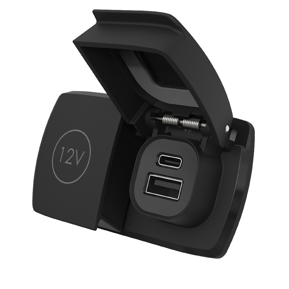SC-MULTI-F2 USB-A & USB-C Flip Pro Duo with 12V Power Socket