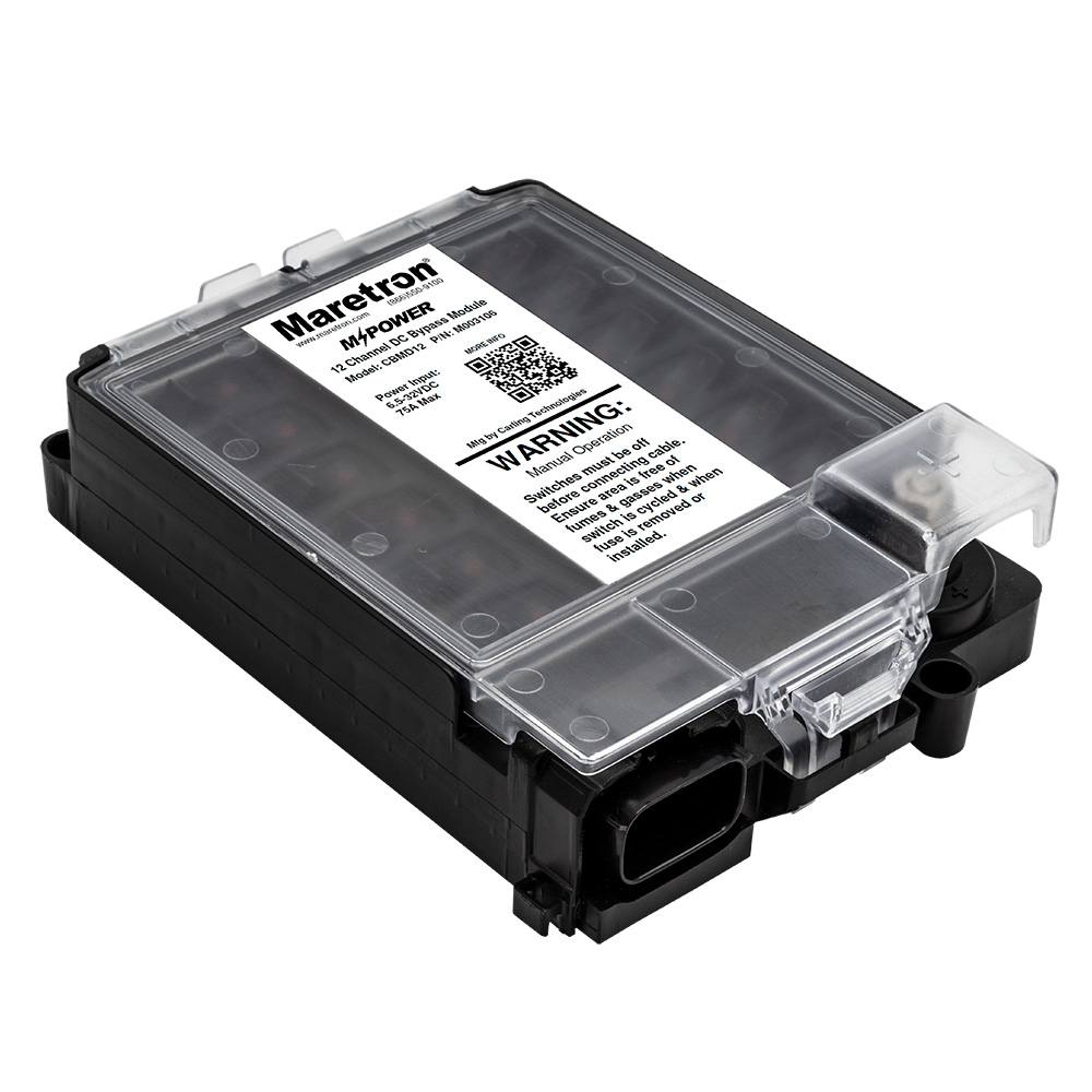 CBMD12 2K NMEA 12-Circuit Bypass Module without Fuse Pack & Jumper Wire