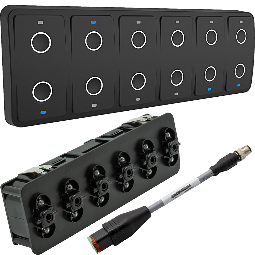 A3802-1 Keypad with CKM to NMEA 2000 Adapter Cable - 0.2M