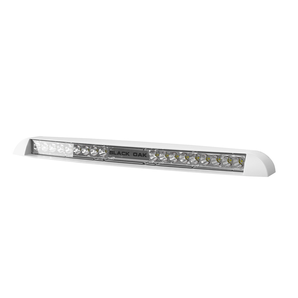 Black Oak Low Profile Marine Bar, Spot, White