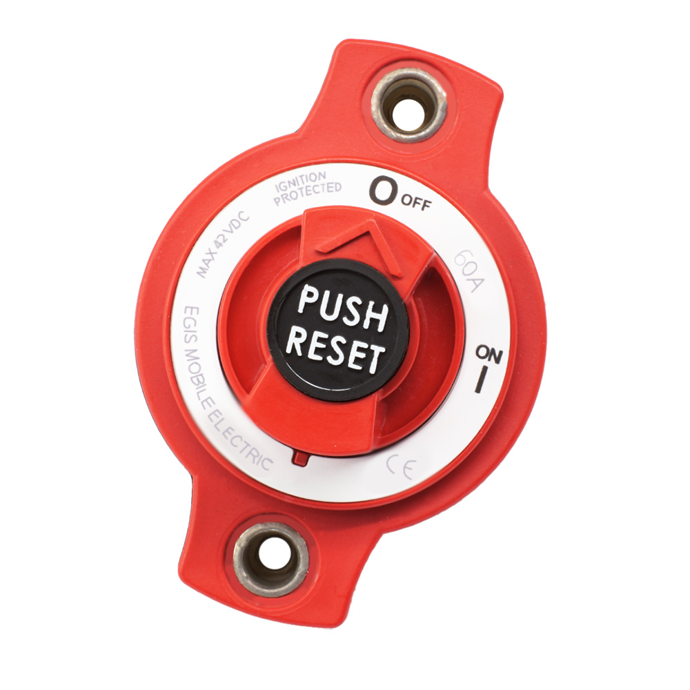 Egis Mobile Electric Mini Breaker Disconnect Switch, Panel Mount | by West Marine
