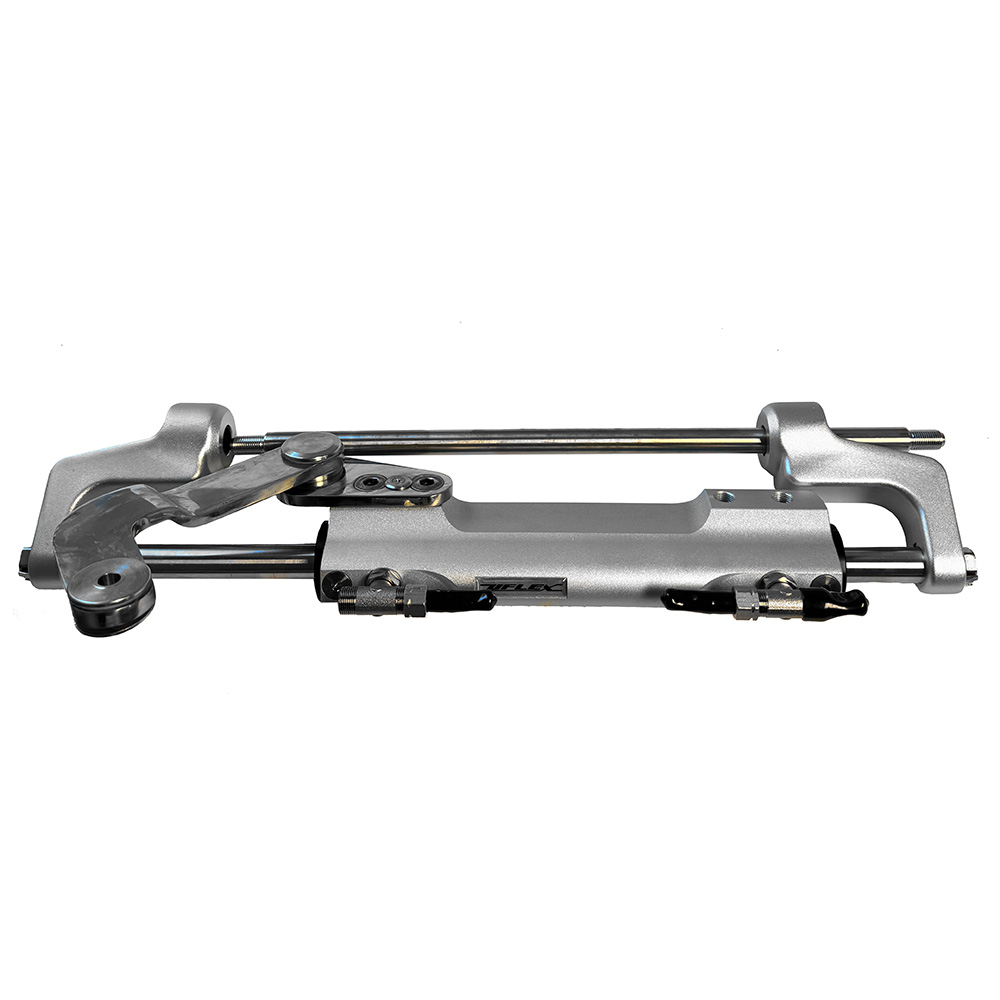 UC128TS-SVS 3 Silver Steer UC128TS High Performance Cylinder V3 - Angled Offset Link Arm