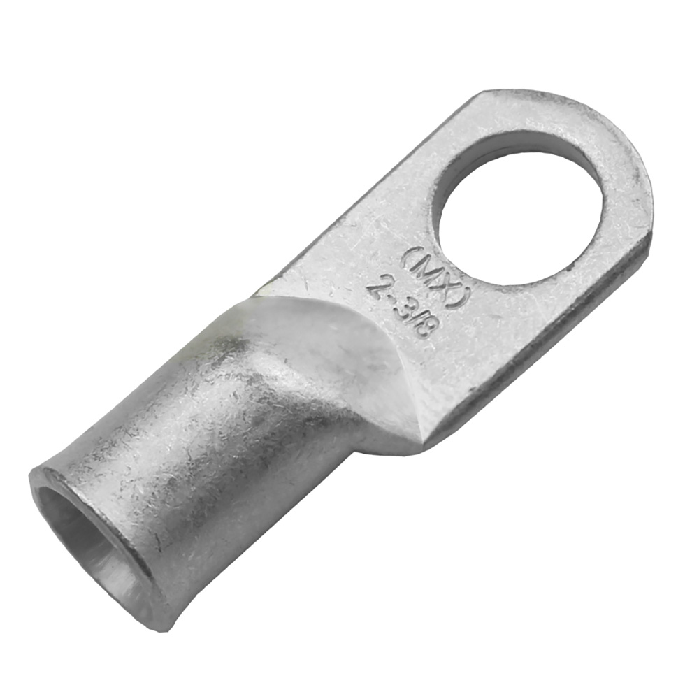 TAE2-38R-10 2 AWG Tinned Lug, 0.37 in. Stud Size - Pack of 10
