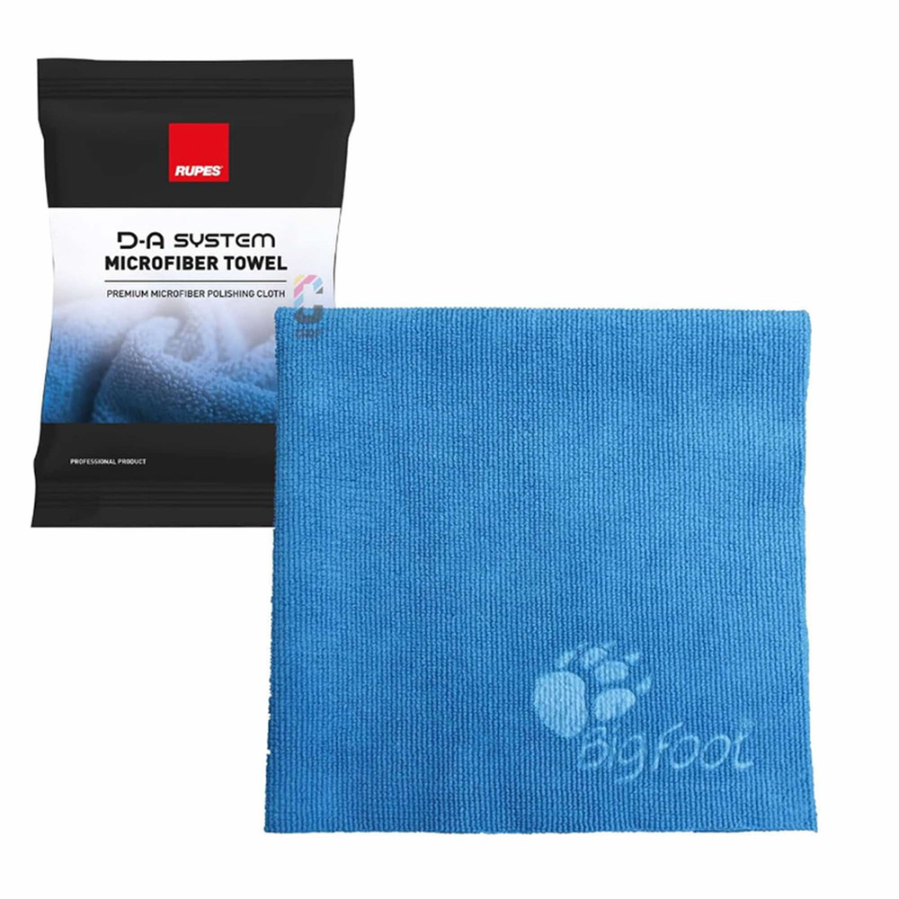 9.BF9050 16 x 16 in. D-A System Microfiber Towel - Blue