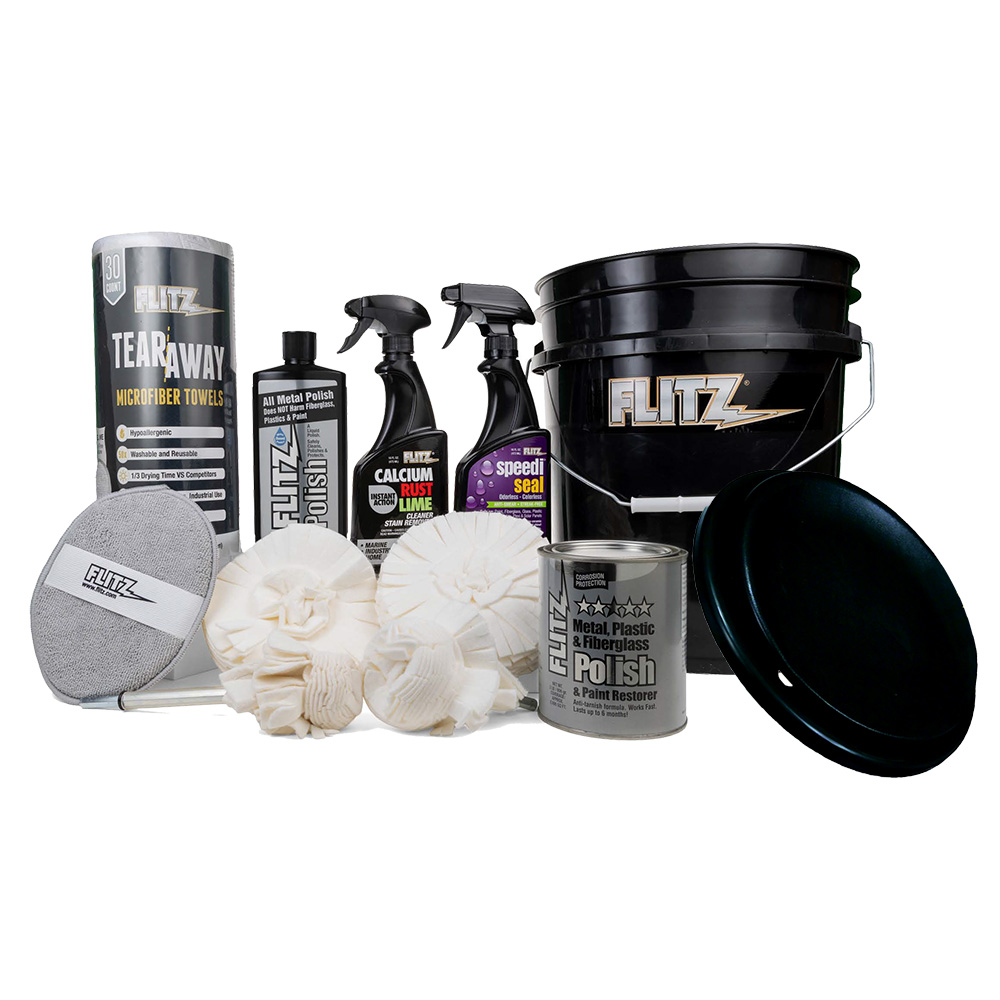 C-209BB 5 gal Black Bucket Detailers Kit