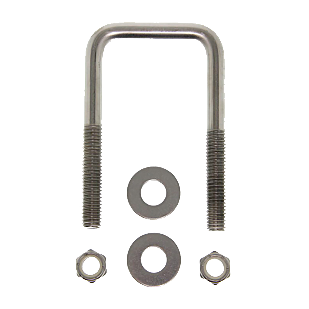 C E Smith 3 1/8" X 3" Square Bend U-Bolt Set | For Trailers | by West Marine