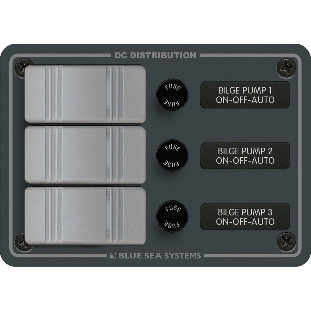 Blue Sea Contura 3 Bilge Pump Control Panel