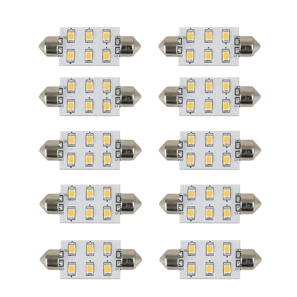 41176 41162 Warm White Bulbs - Pack of 10