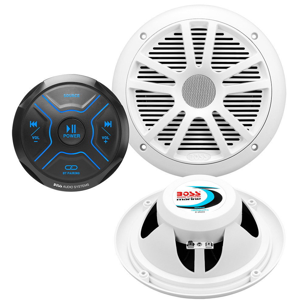 Boss Audio MG150W.6 MG150W.6 Kit with MGR150B & 2 MR6W Speakers
