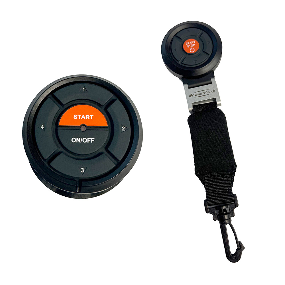 C0113 Premium Plus Single Mercury Engine Keyless Ignition with Keyless Stop-Start, Remote Stop-Start & Ecos Rem Trim-Tilt