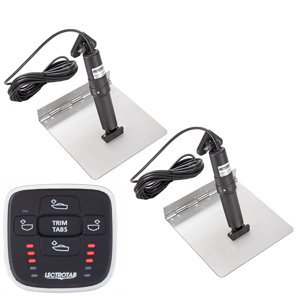 XKASML9X9 XKA Stainless Steel Trim Tab Kit with MLC-1 Control - 9 x 9