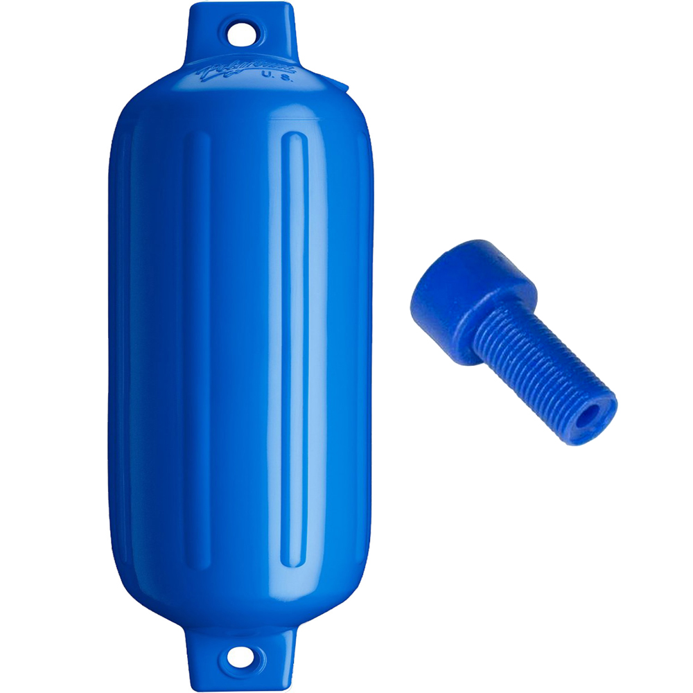 G-6 BLUE W-AIR ADAPTER 11 x 30 in. G-6 Twin Eye Fender with Adapter - Blue