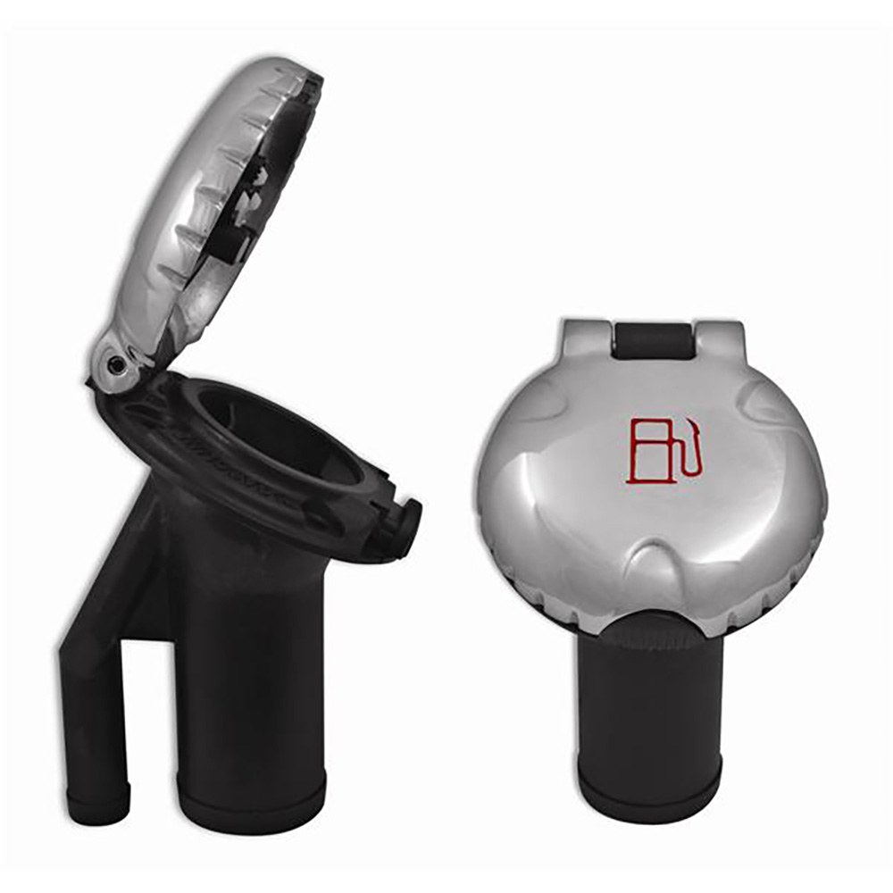 99DFPVAS1S Deck Fill for Pressure Relief Systems - Angled Body & Scalloped Stainless Steel Cap