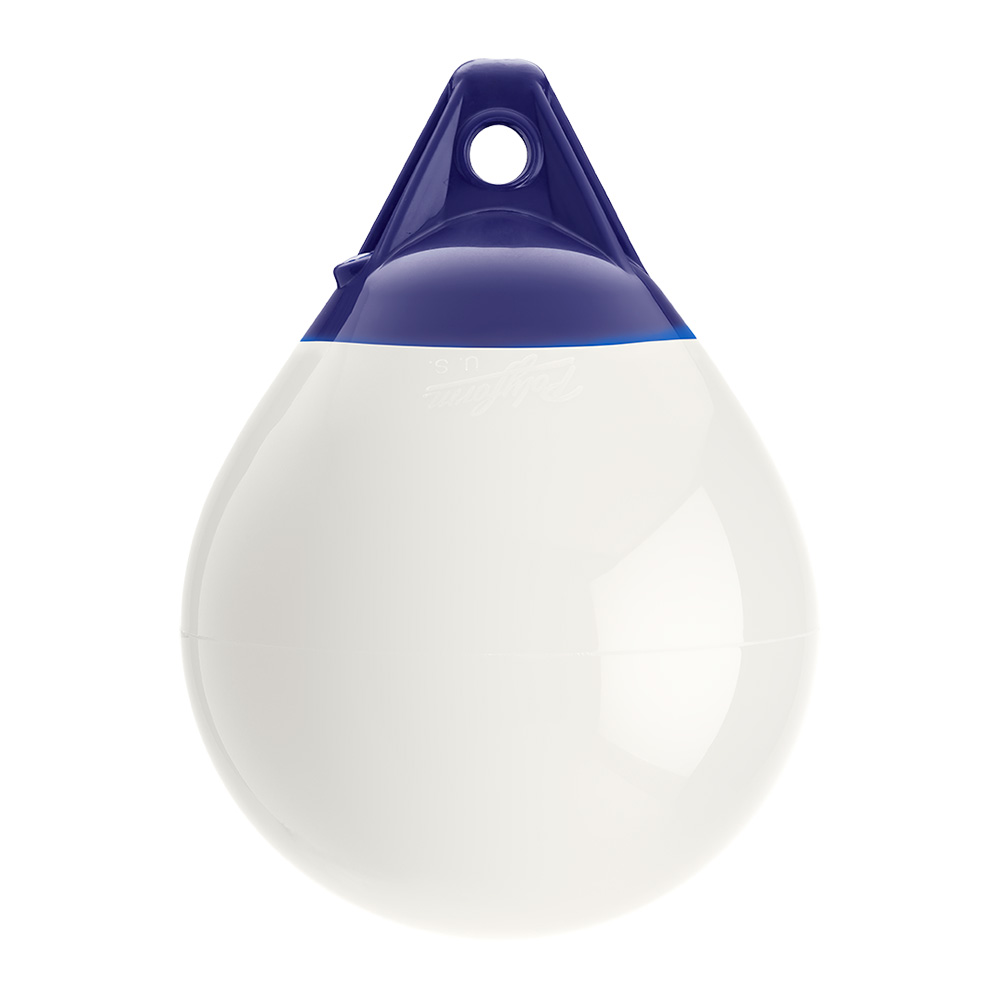 A-0 WHITE 8 in. Dia. A-Series A-0 Buoy - White