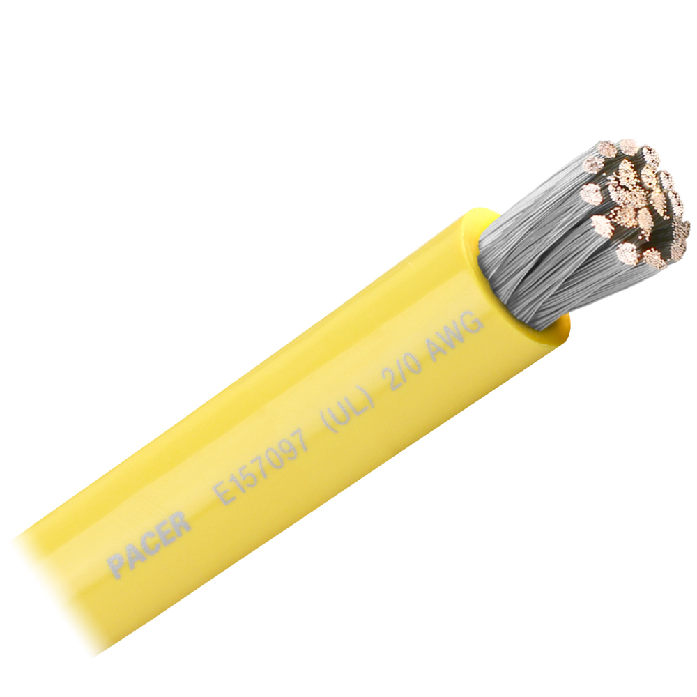 WUL2-0YL-FT Yellow 2-0 AWG Battery Cable