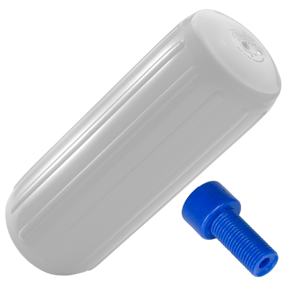 HTM-4 WHITE W-AIR ADAPTER 13.5 x 34.8 in. HTM-4 Fender with Adapter - White