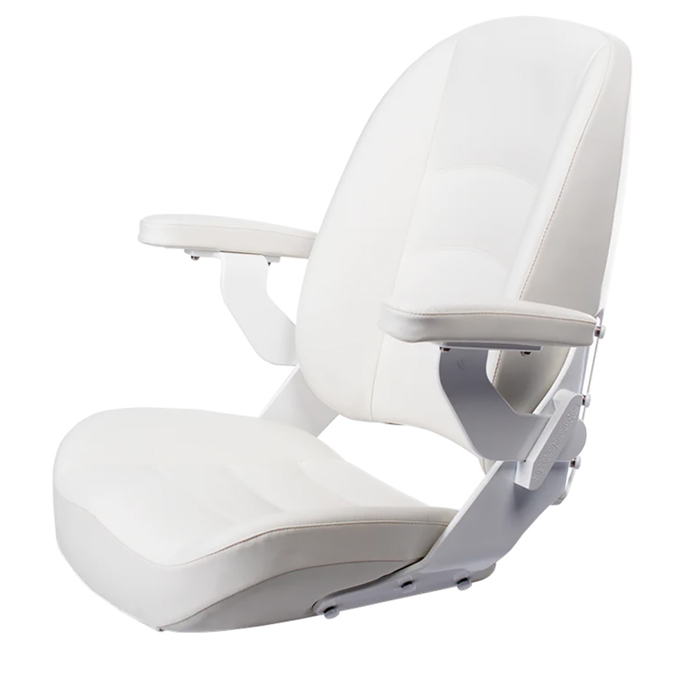 SW-04920-W S5 Corbin Mid-Back Seat - Storm White