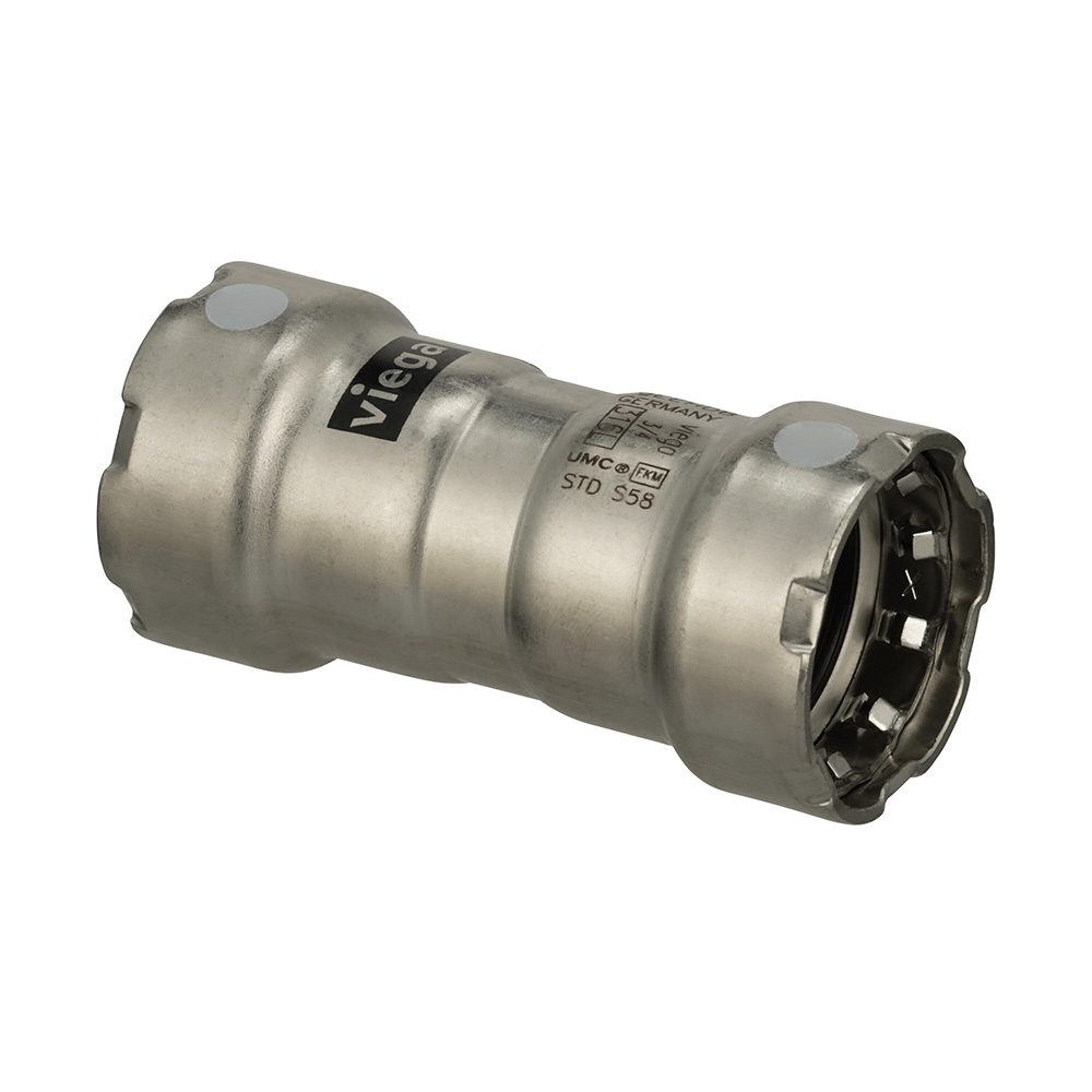 91125 2 in. MegaPress 316 FKM Coupling with Stop